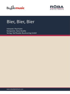 cover image of Bier, Bier, Bier